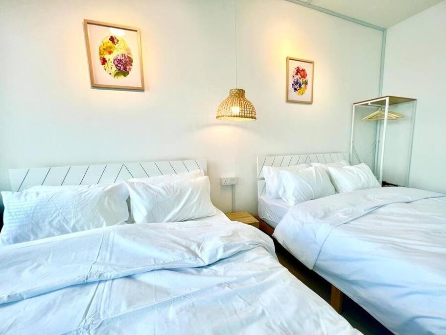 B Setia Alam 1-5 Pax Cozy Home Wifi&Tv Studio 3 Beds Trefoil Shah Alam Exteriör bild